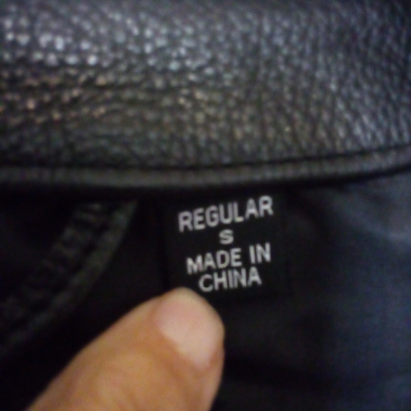 Harley black leather vest new men's small ladies medium chest best 38" - Picture 5 of 10